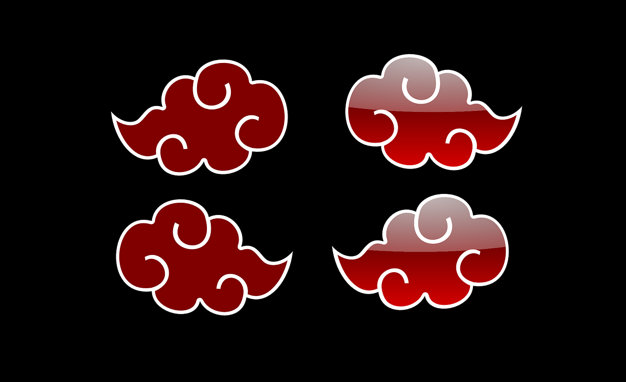 cloud red logo free photo