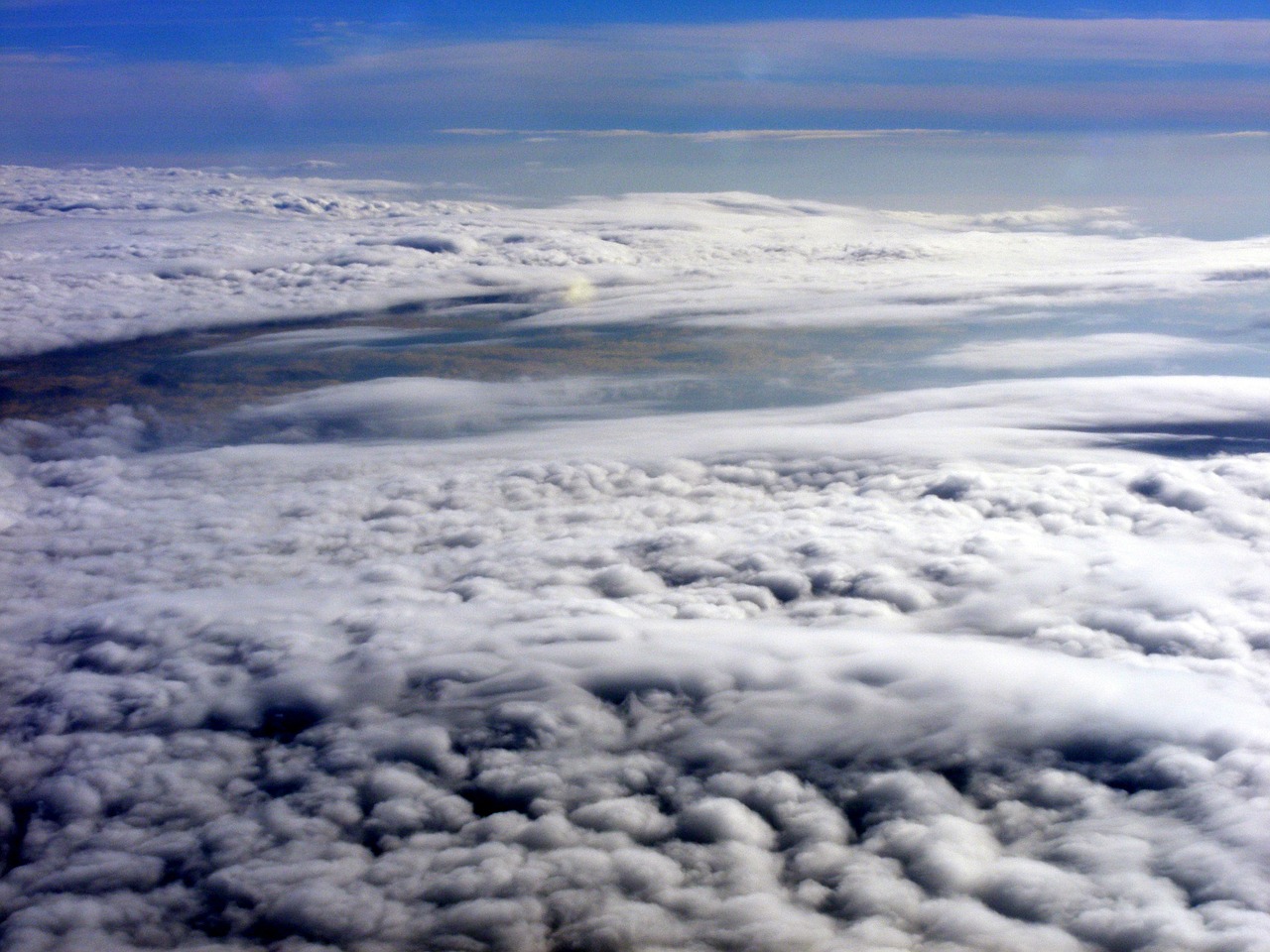 cloud sky white free photo