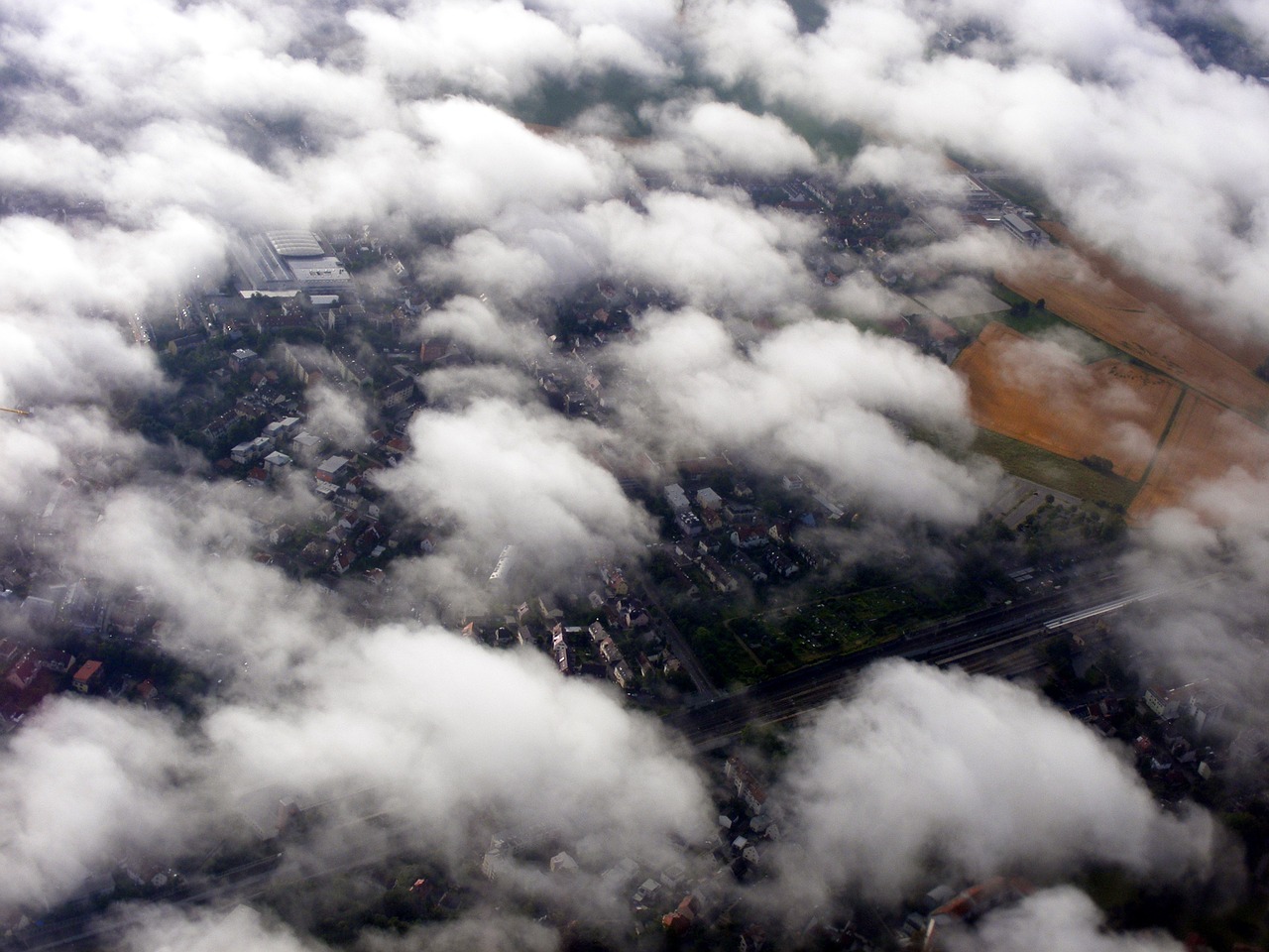 cloud sky white free photo