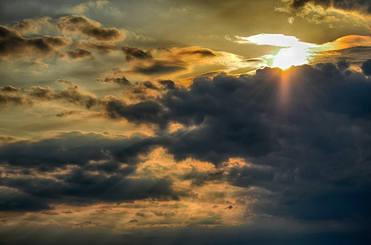 cloud solar thundercloud free photo