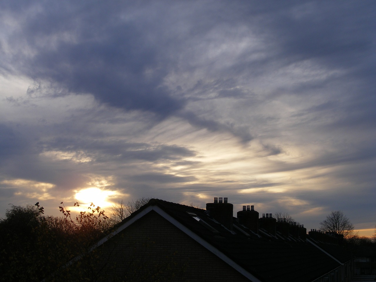 cloud sunset nature free photo