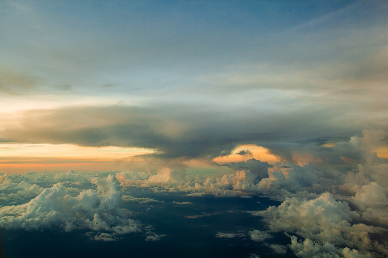 cloud sun sky free photo