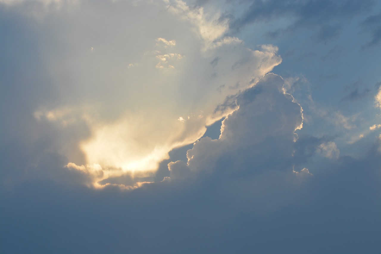 cloud cloud formation thundercloud free photo