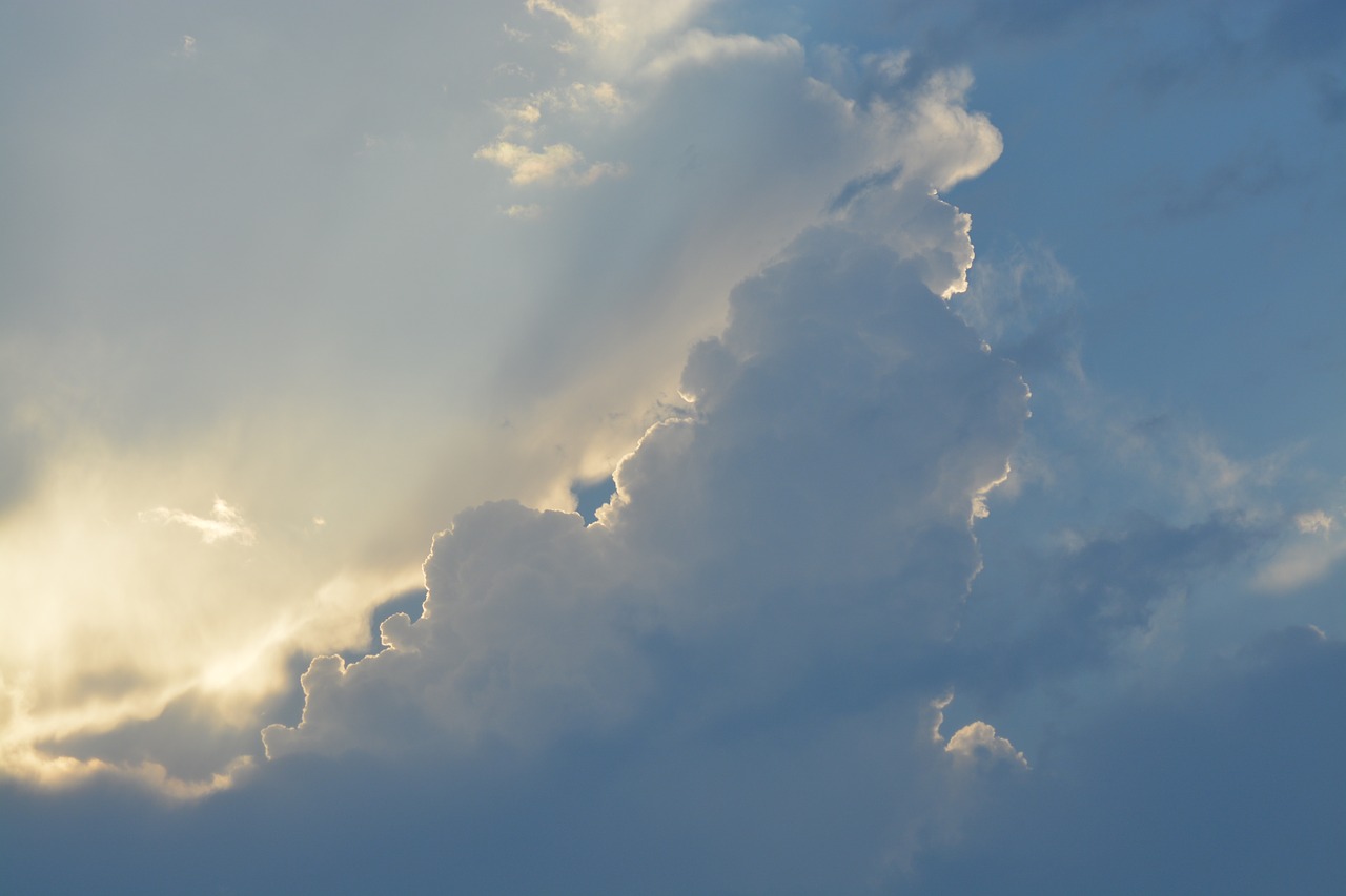 cloud cloud formation thundercloud free photo