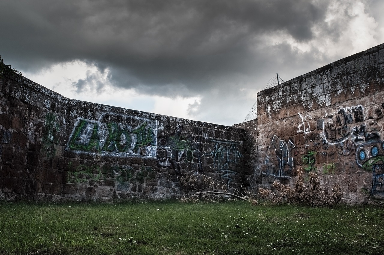 cloud wall graffiti free photo