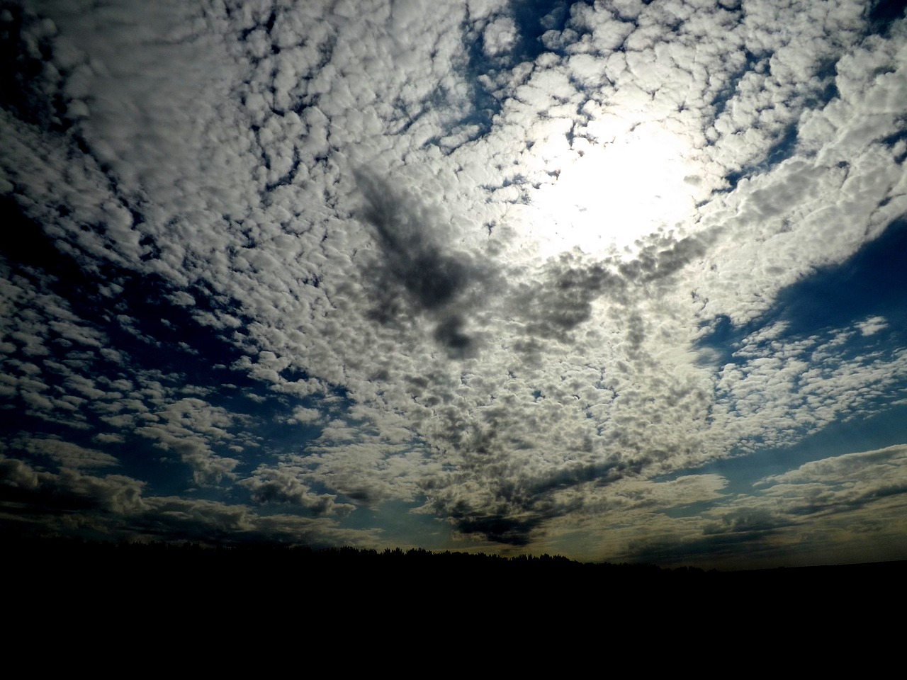 cloud sky fluffy free photo