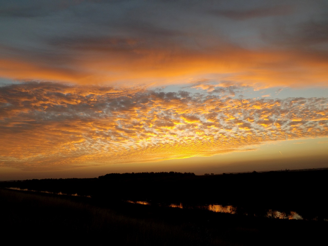 cloud sky sunset free photo