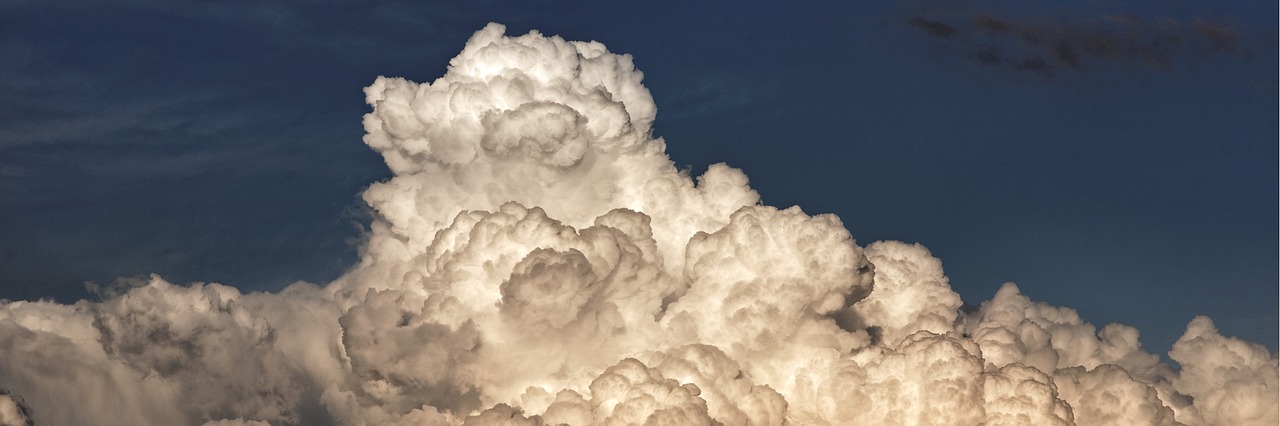 cloud full of energy threatening free photo