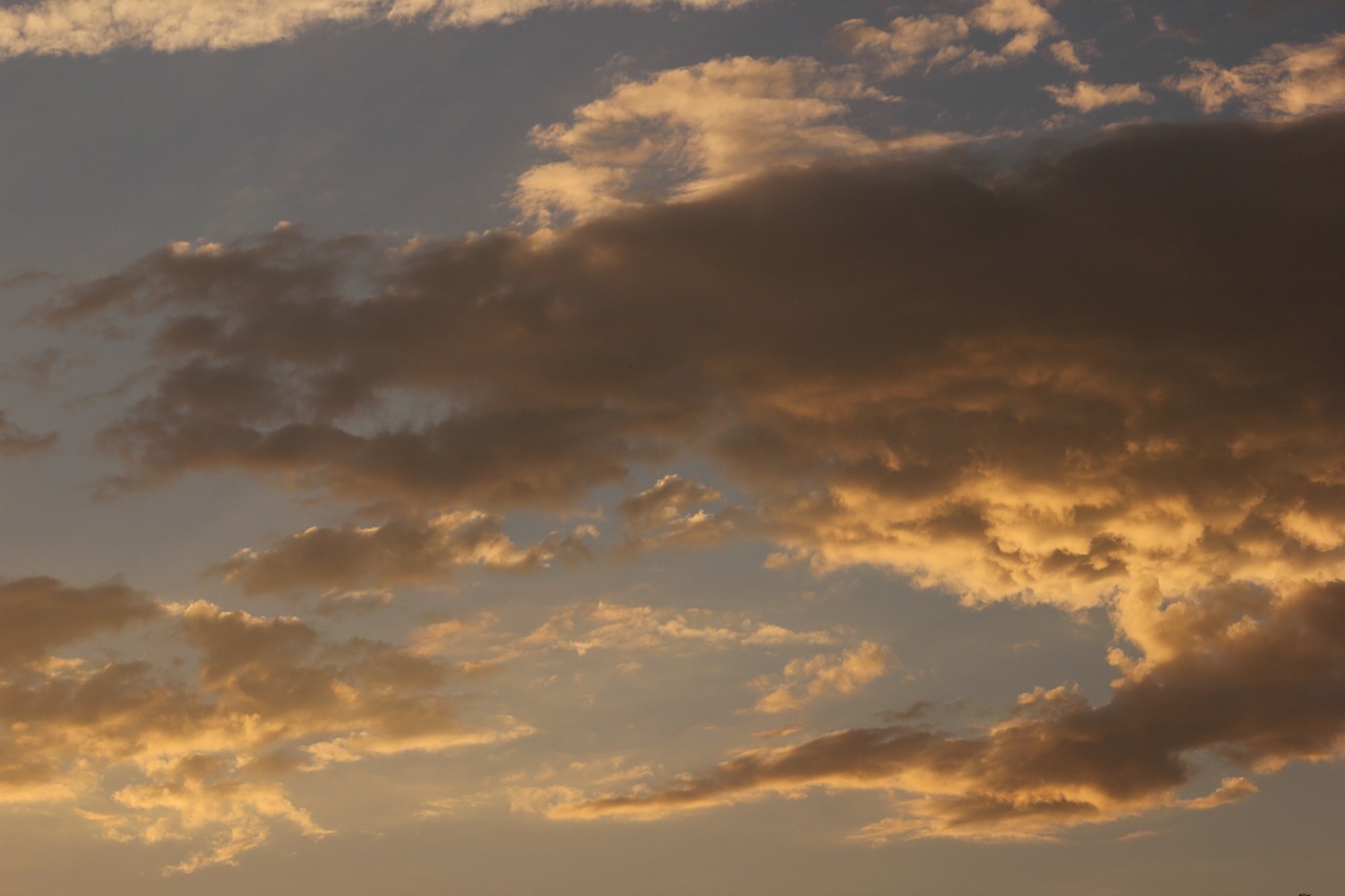 cloud sky sunset free photo