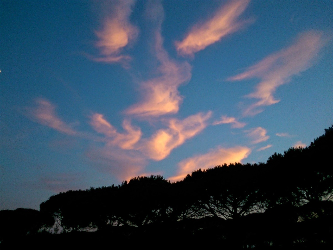 cloud sky sunset free photo
