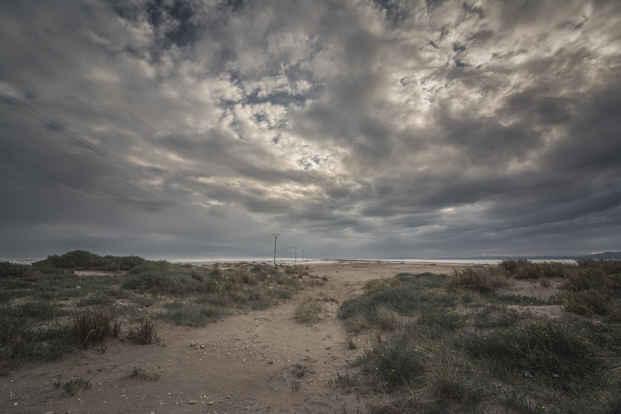 clouds cloudy nature free photo