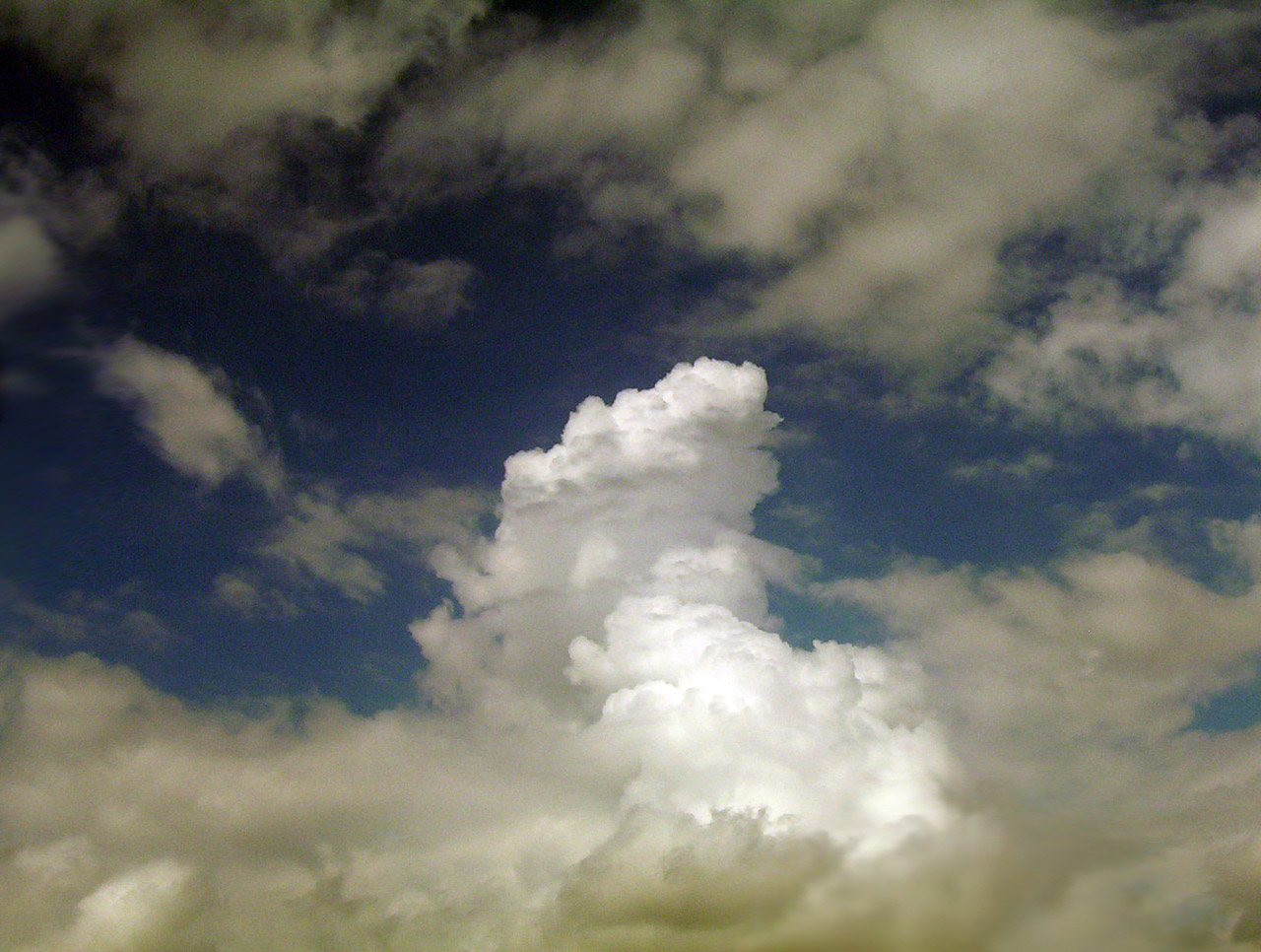 clouds sky clouds free photo