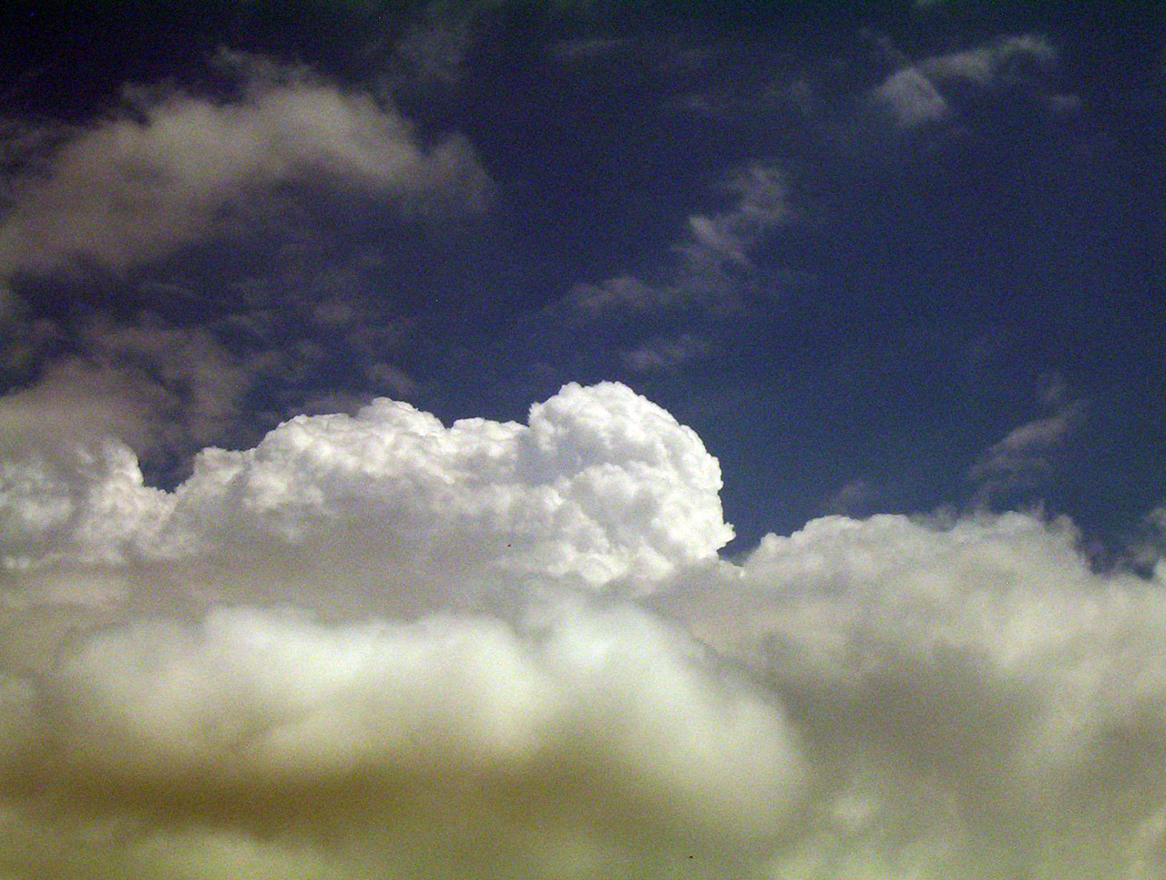 clouds sky clouds free photo