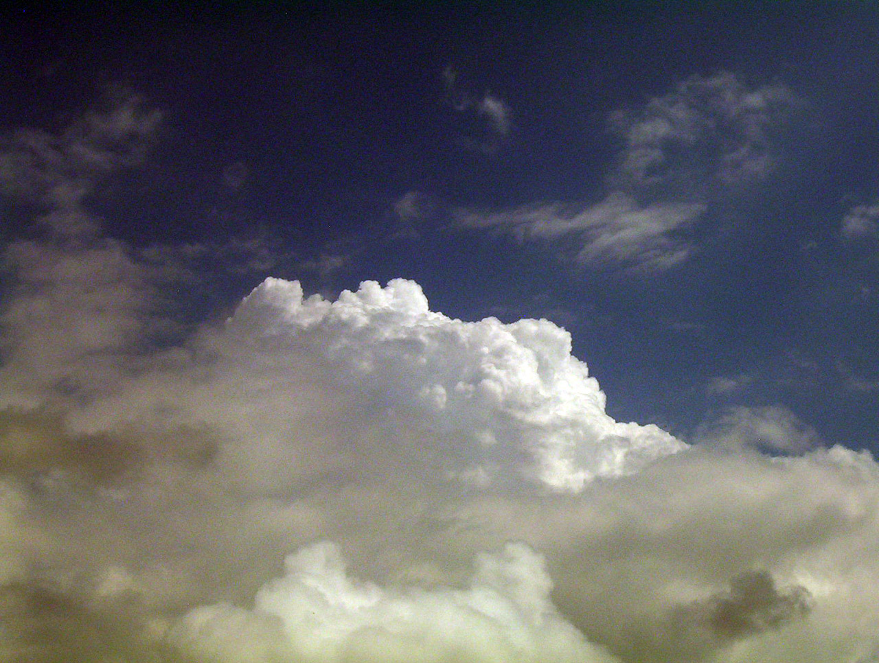 clouds sky clouds free photo