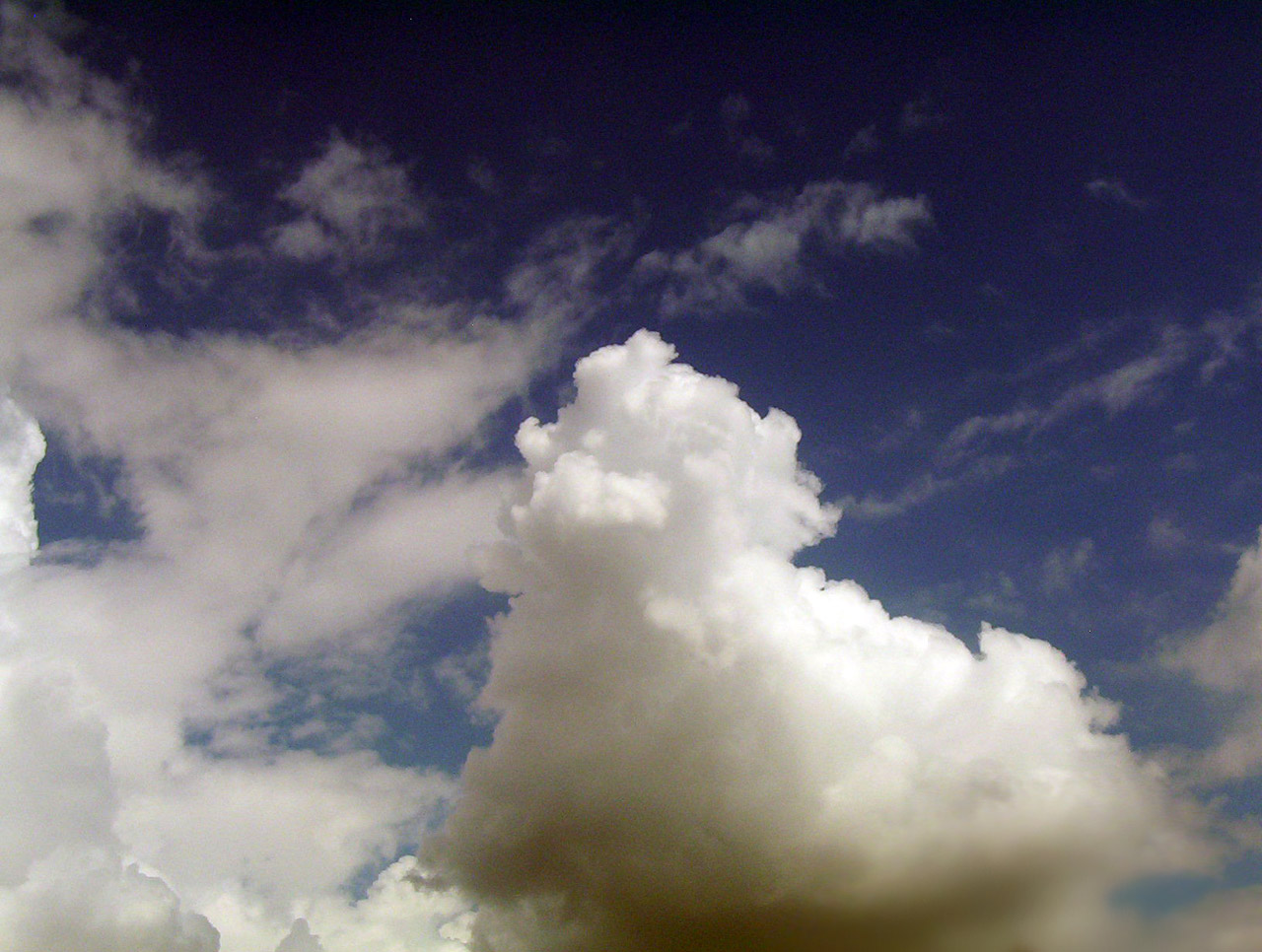 clouds sky clouds free photo