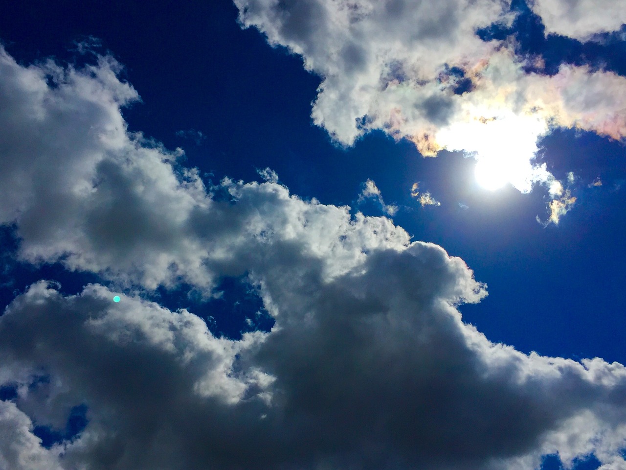 clouds skyline sky free photo