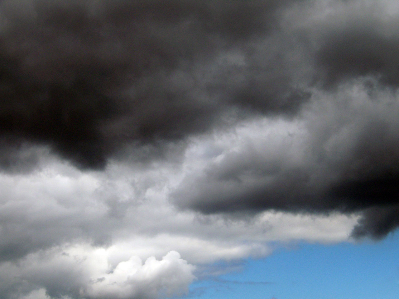 dark clouds storm free photo