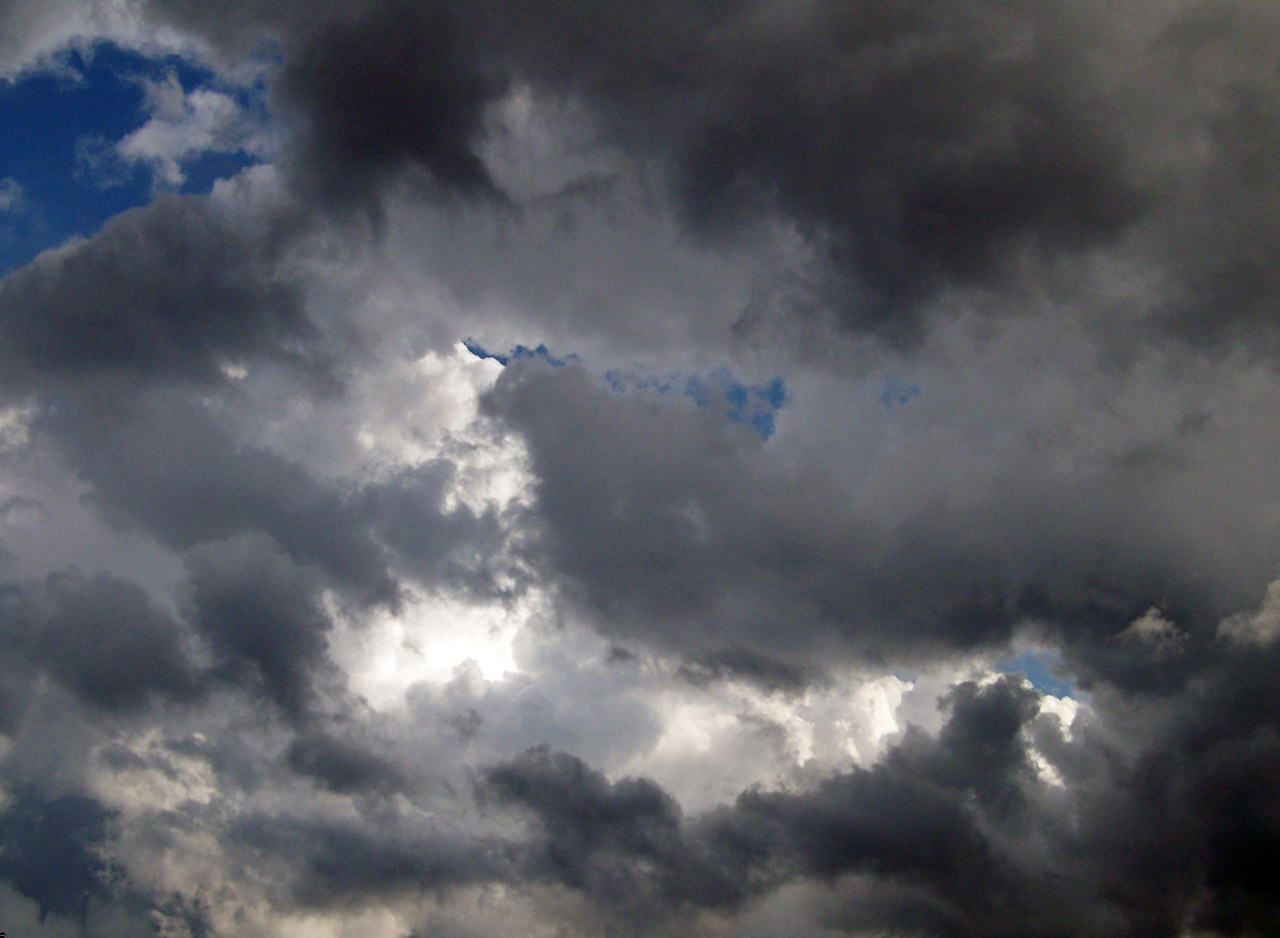 dark clouds storm free photo