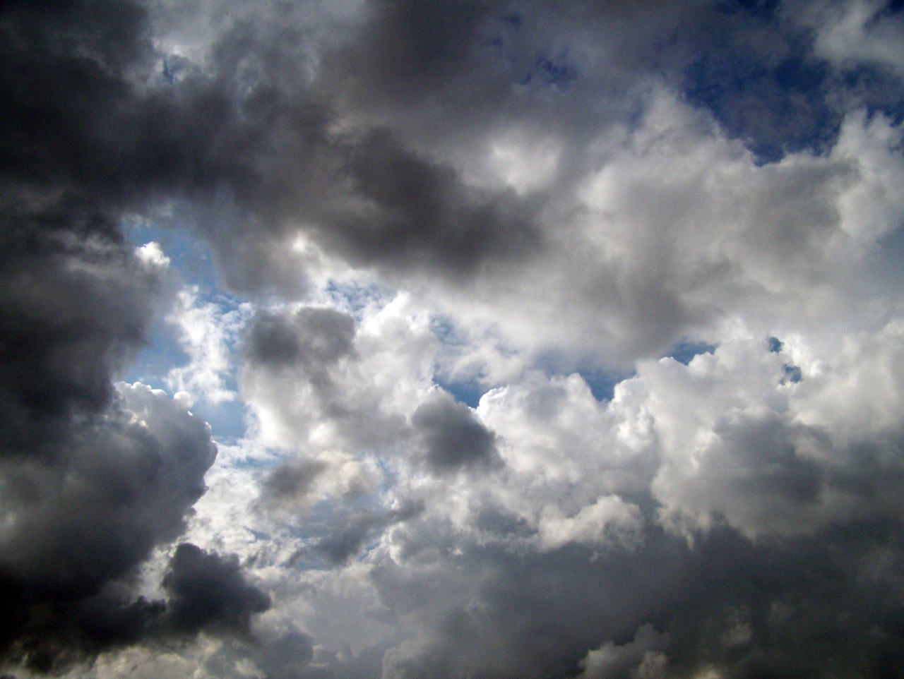 dark clouds storm free photo