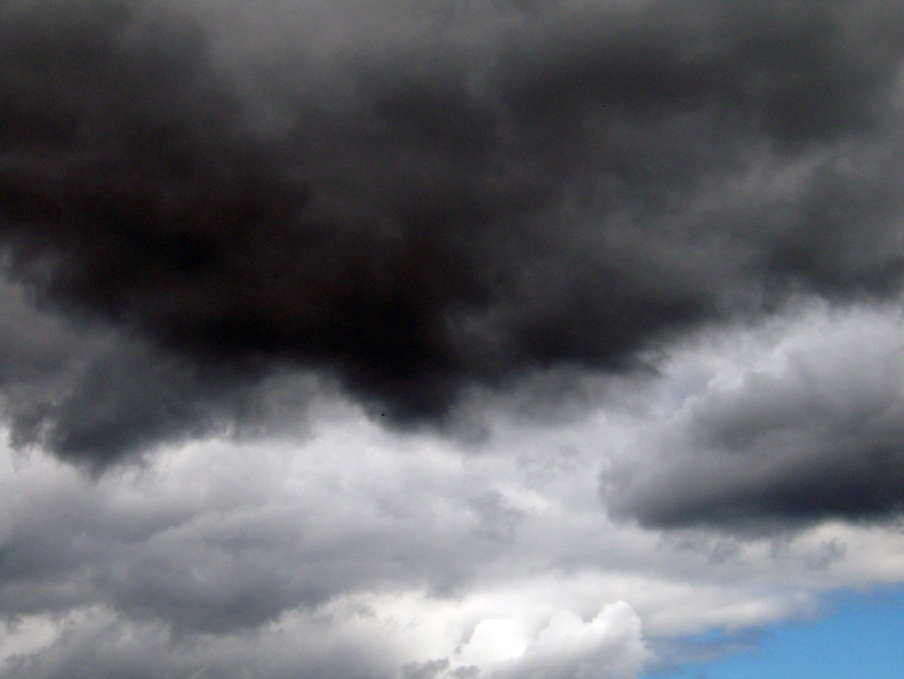 dark clouds storm free photo