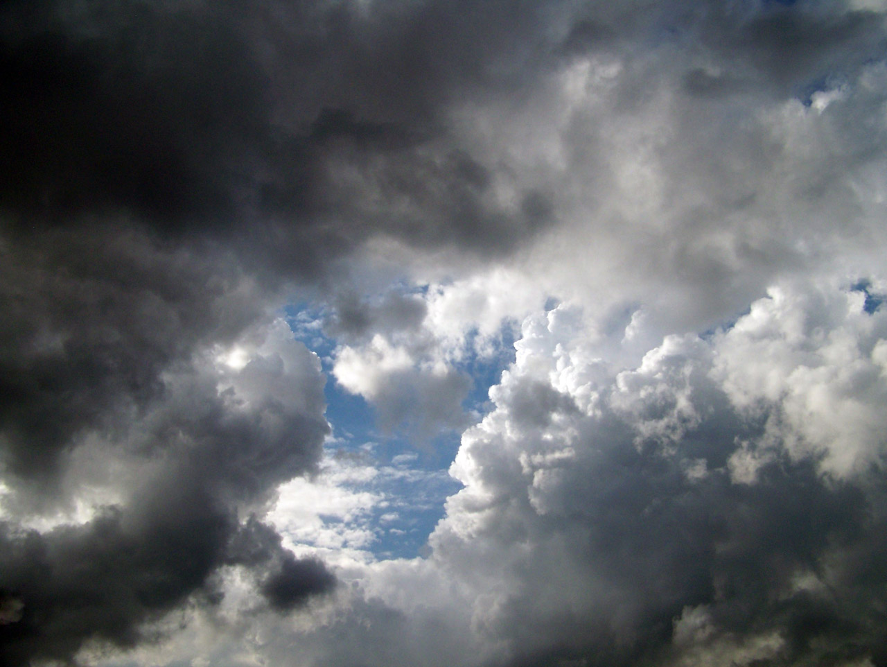 dark clouds storm free photo