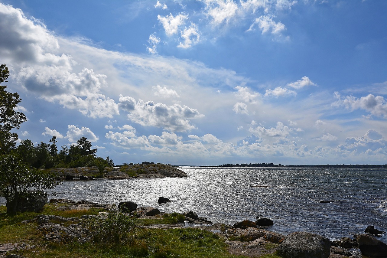 clouds sky sea free photo