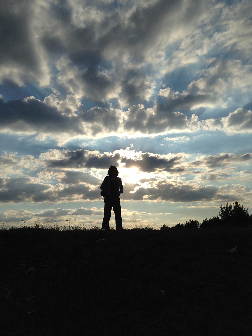 clouds sky sunset free photo