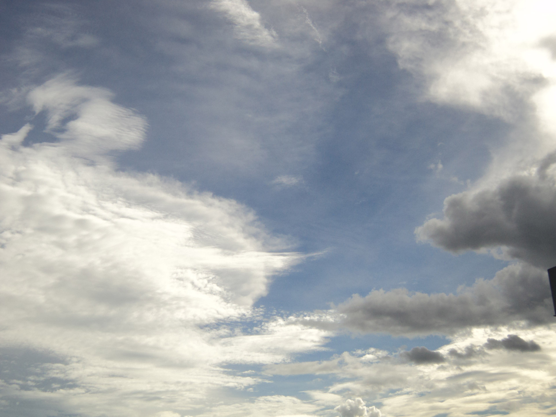 clouds cloudy sky nature free photo