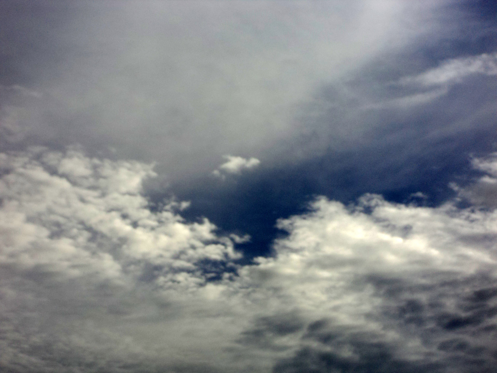 clouds cloudy sky nature free photo