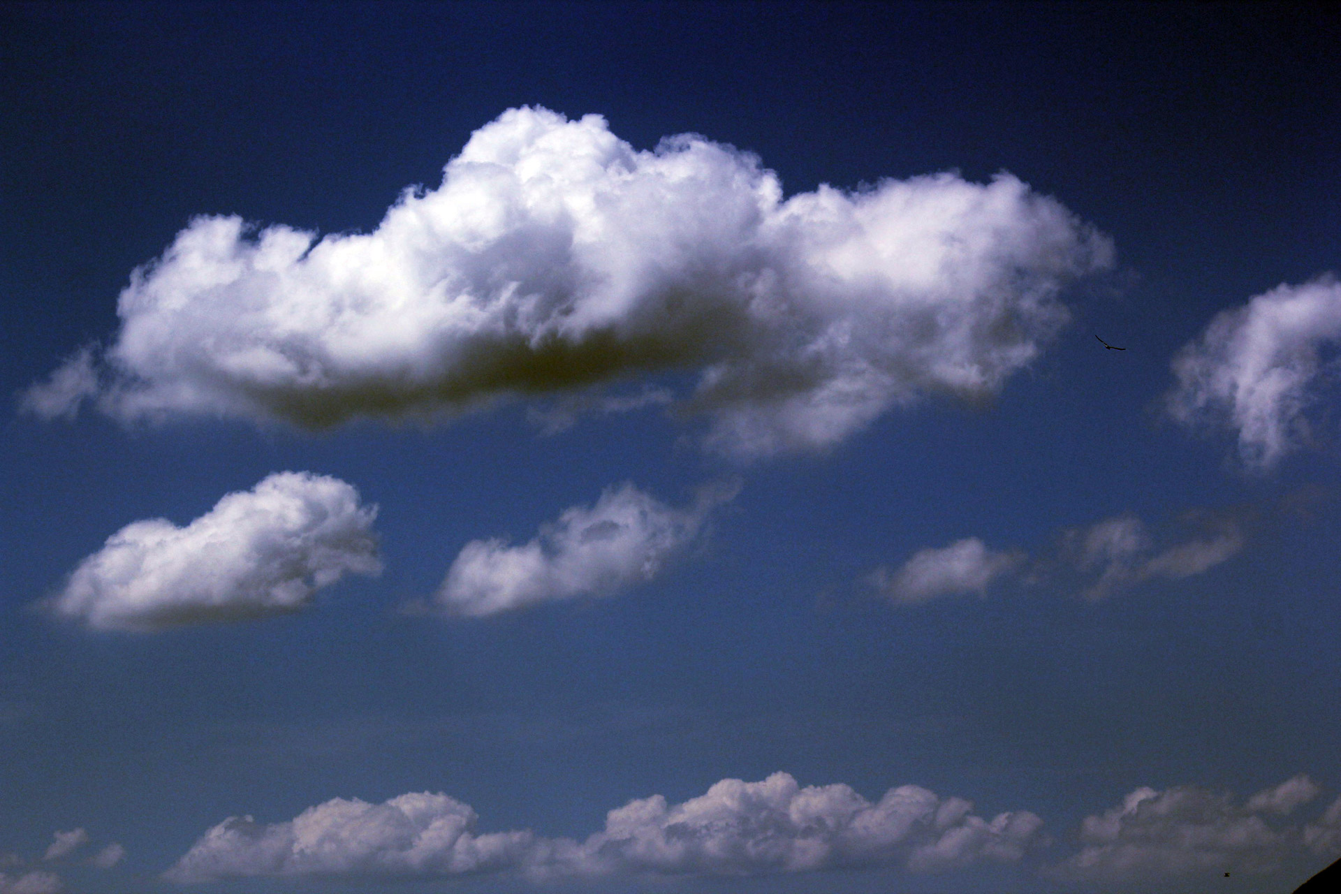 clouds cloudy sky nature free photo