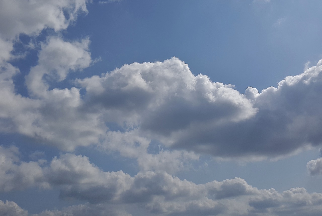 clouds sky cumulus free photo