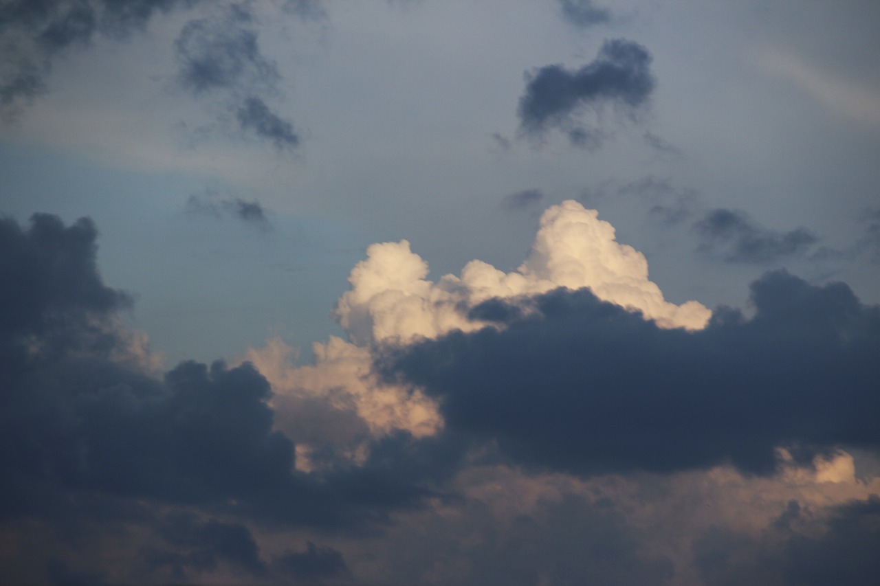 clouds thunderstorm sky free photo