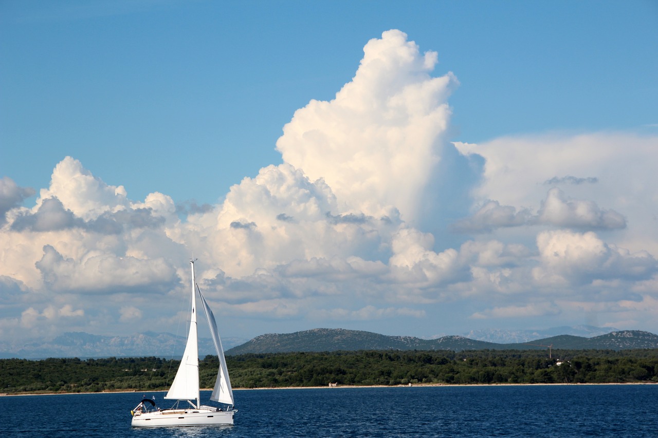 clouds sky cloud free photo