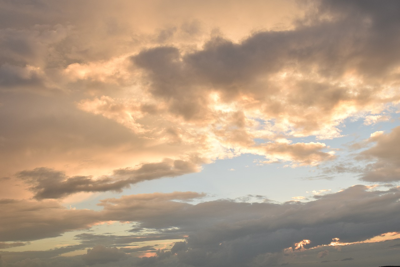 clouds sky dark clouds free photo