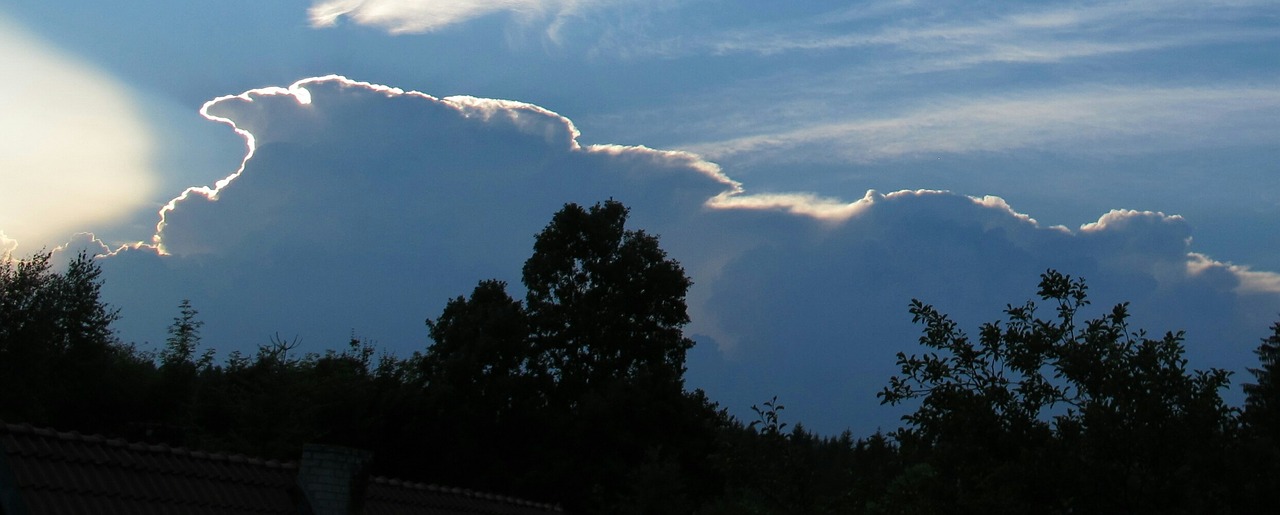 clouds storm face free photo