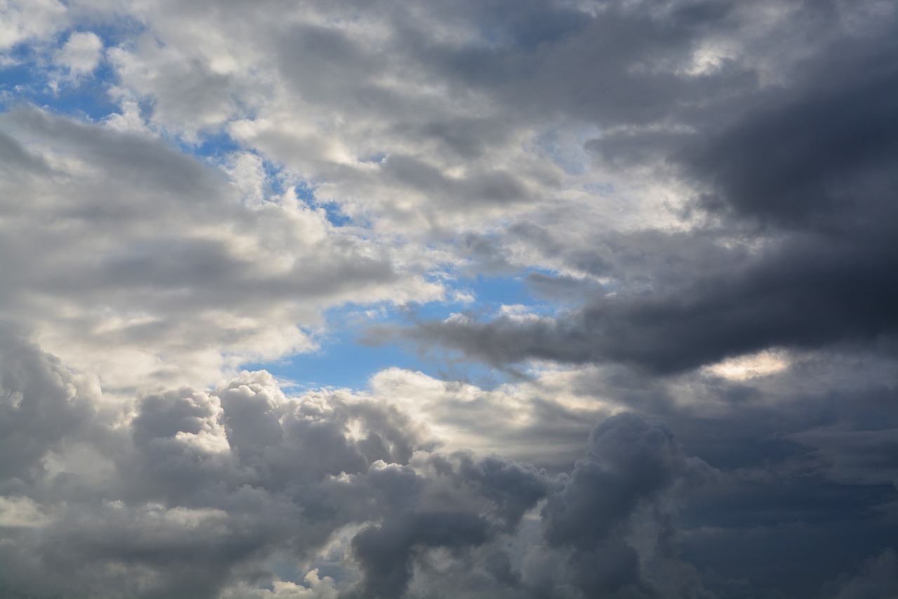 clouds weather thunderstorm free photo