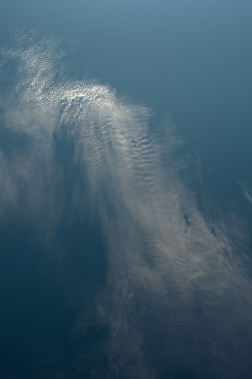 clouds blue sky white clouds free photo