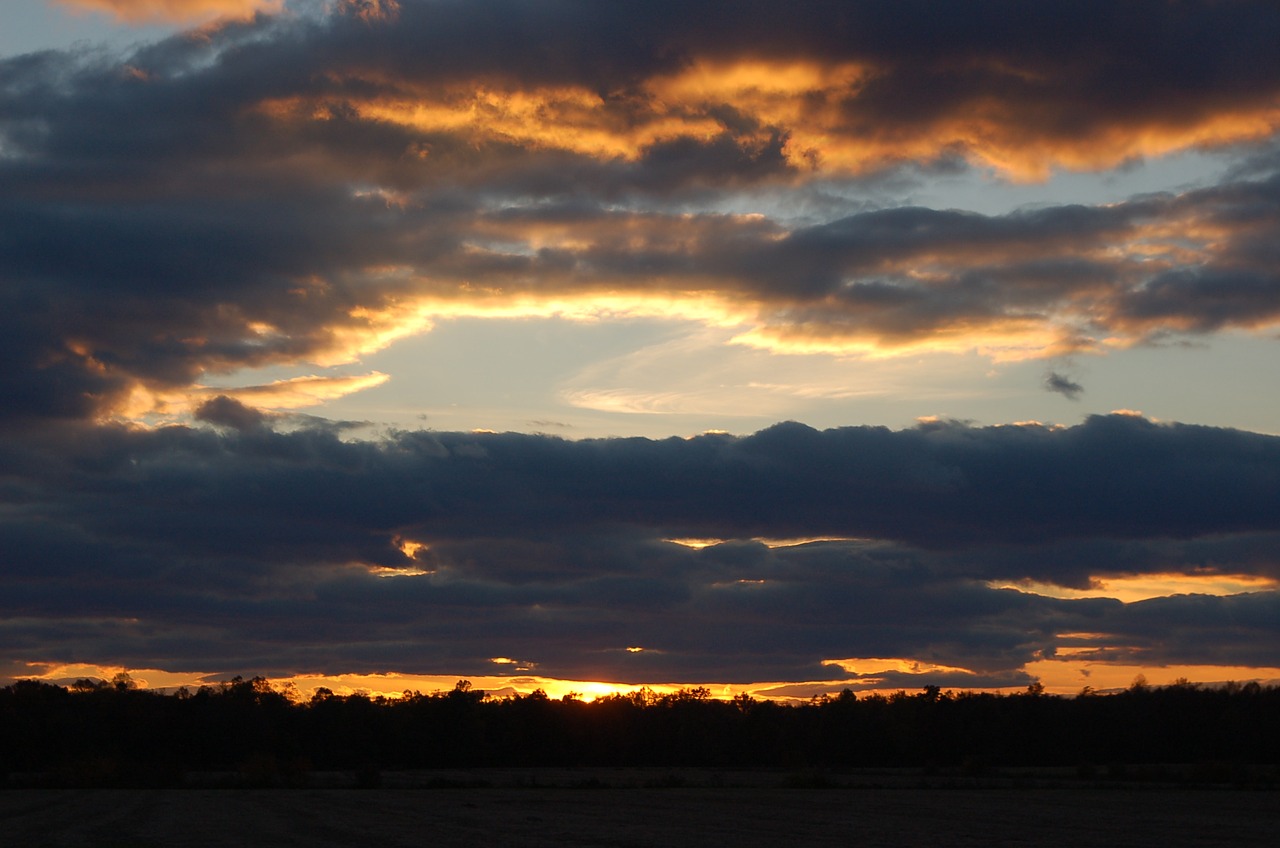 clouds sky horizon free photo