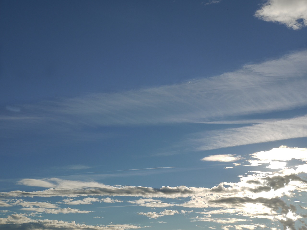 clouds morgenstimmung back light free photo