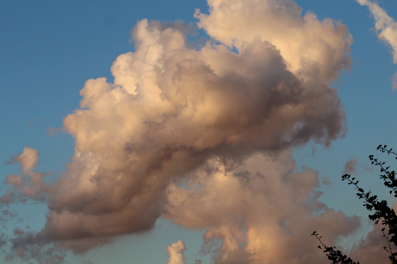 clouds sky cloud free photo