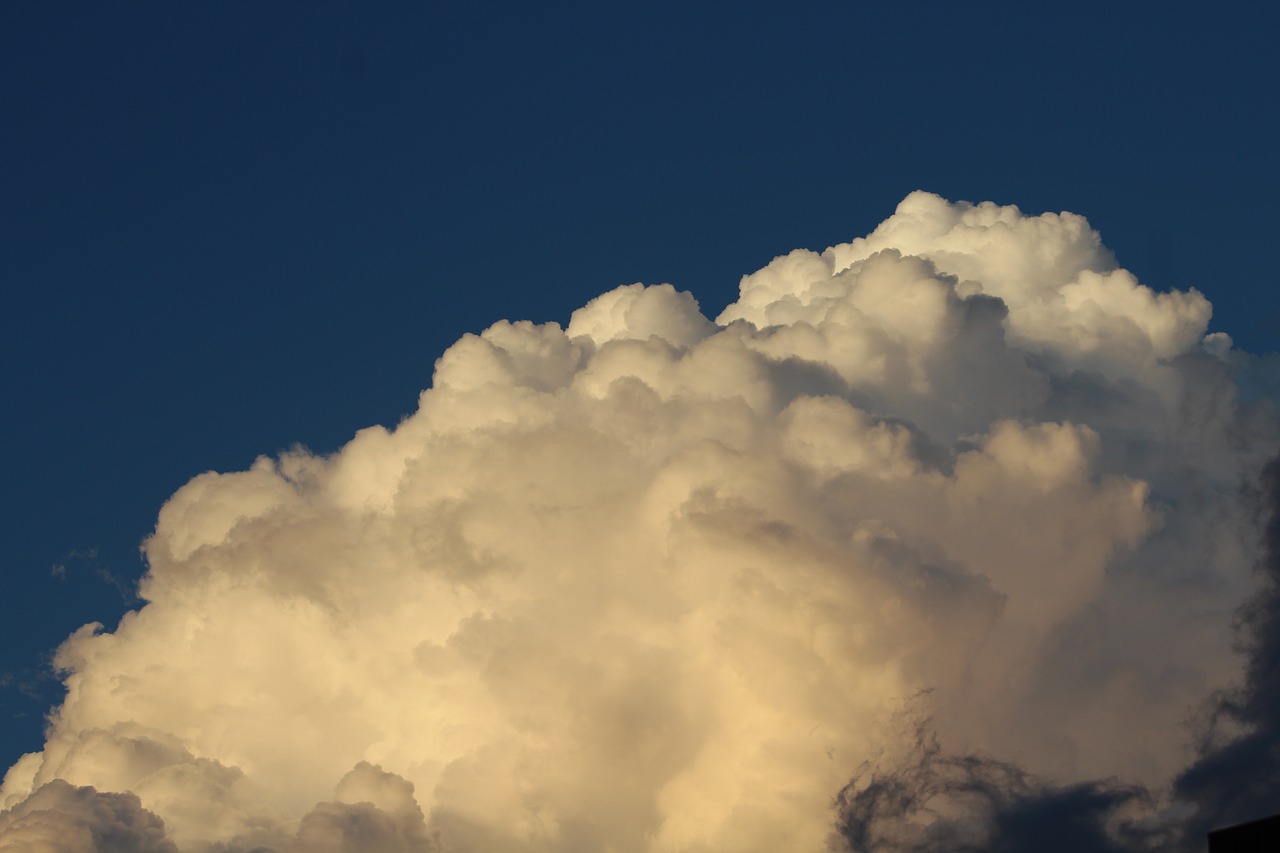 clouds sky cloud free photo