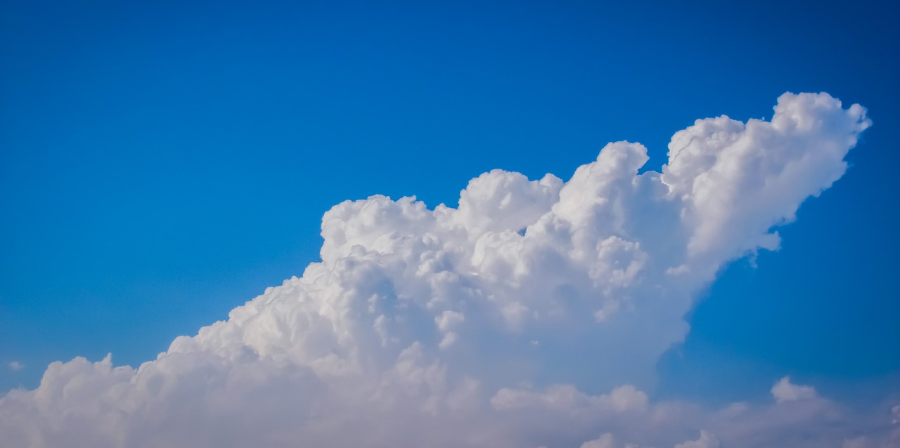 clouds cumulus sky free photo