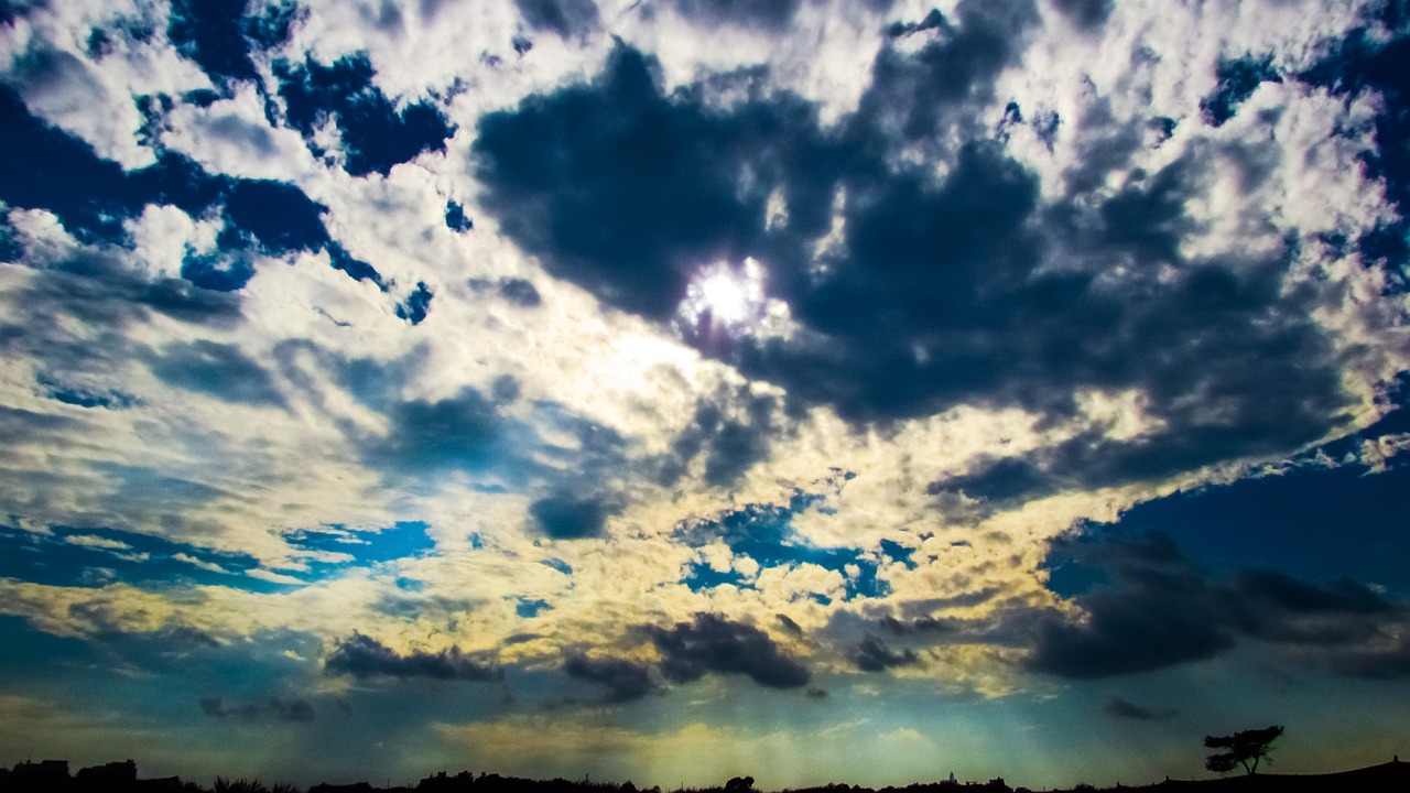 clouds sky afternoon free photo