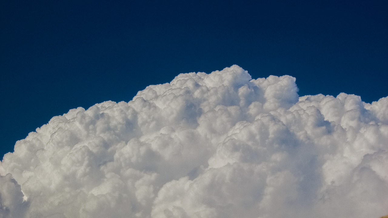 clouds cumulus sky free photo