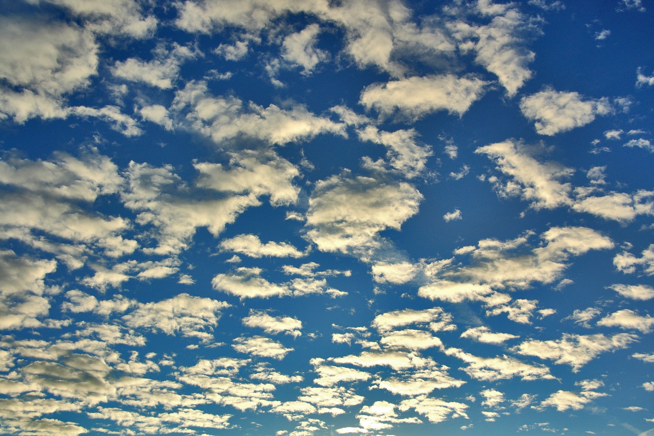 clouds blue sky free photo