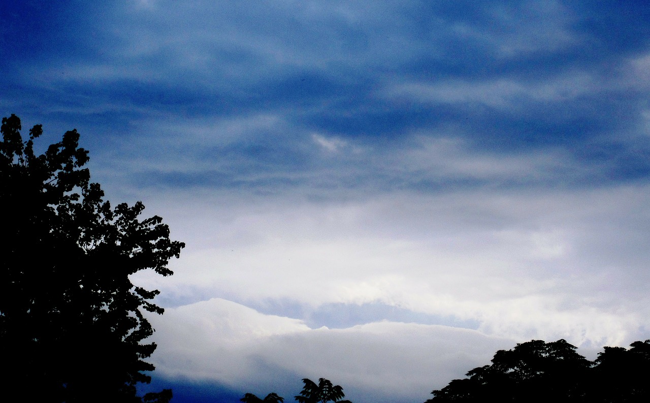 clouds waves stormy free photo