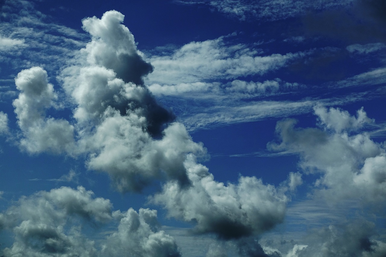 clouds texture cloudscape free photo