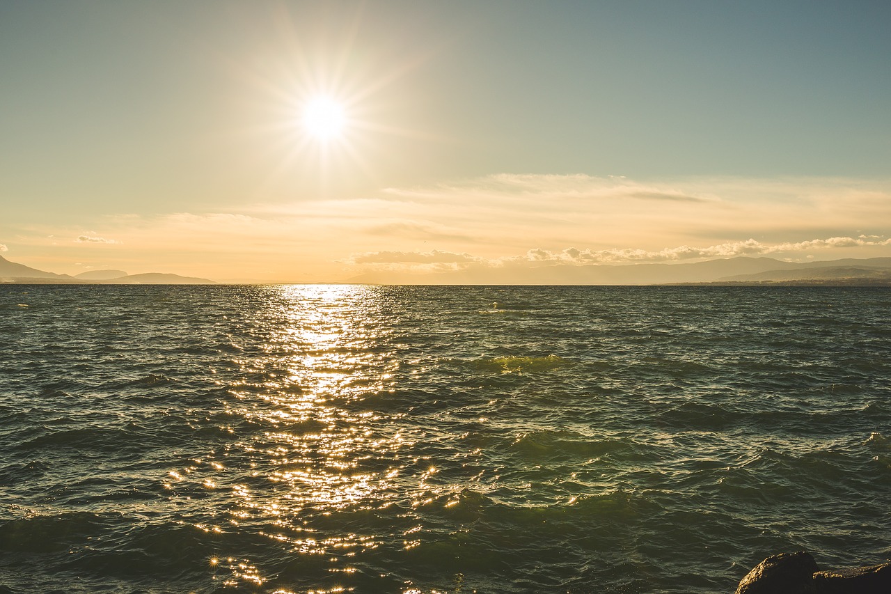 clouds nature ocean free photo