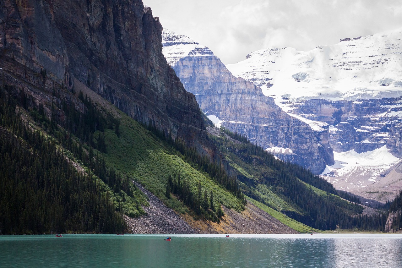 clouds lake landscape free photo