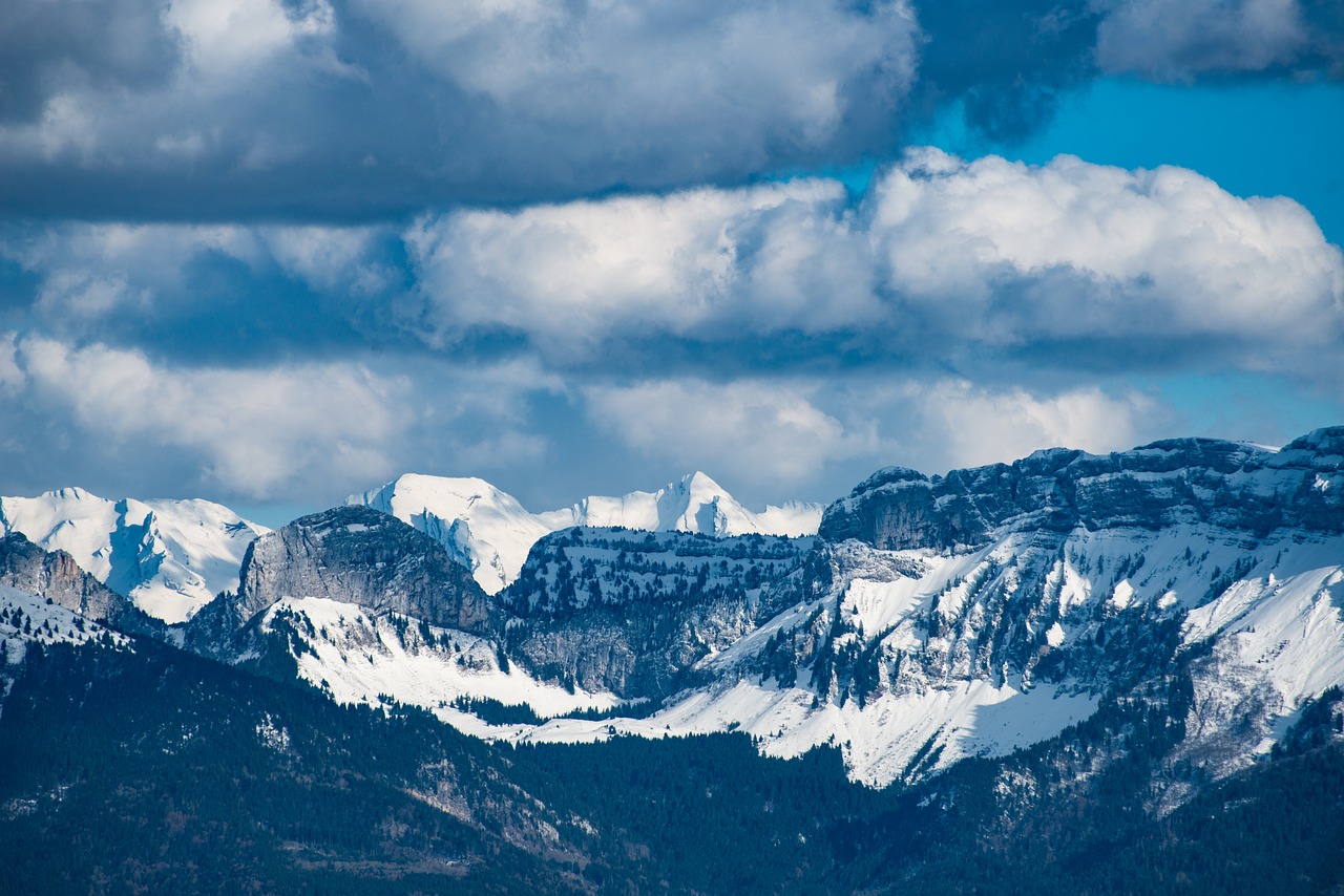 clouds cold landscape free photo